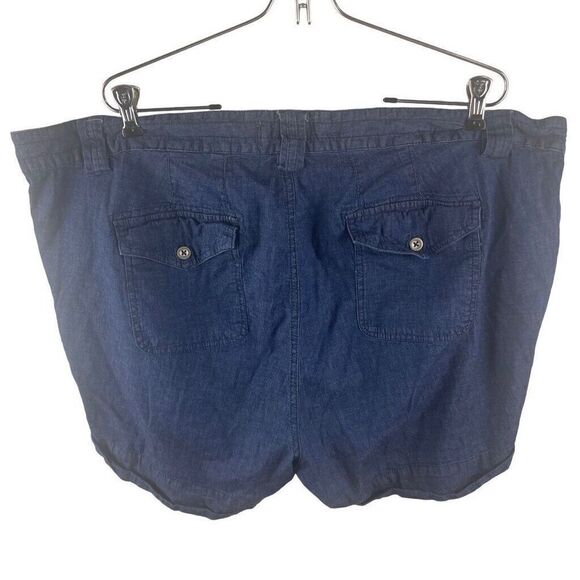 Torrid High Rise Denim Shorts Size 20 - Picture 6 of 7